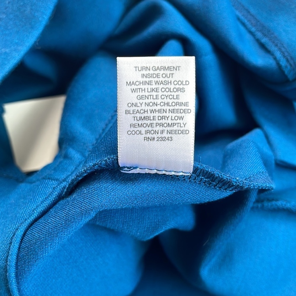 NY & Co 7th Ave Blue Mini Skirt - Picture 9 of 9